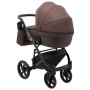 Коляска 2 в 1 Bair Marcel Light BML-02 шоколад - шоколадная кожа