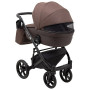 Коляска 2 в 1 Bair Marcel Light BML-02 шоколад - шоколадная кожа