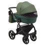 Коляска 2 в 1 Bair Marcel Light BML-04 зелений - зелена шкіра
