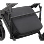 Коляска 2 в 1 Bair Marcel Light BML-05 графит - графитовая кожа