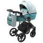 Коляска 2 в 1 Bair Marcel Light BML-09 блакитний - блакитна шкіра
