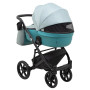 Коляска 2 в 1 Bair Marcel Light BML-09 блакитний - блакитна шкіра