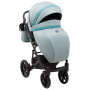 Коляска 2 в 1 Bair Marcel Light BML-09 блакитний - блакитна шкіра