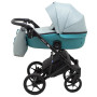 Коляска 2 в 1 Bair Marcel Light BML-09 блакитний - блакитна шкіра