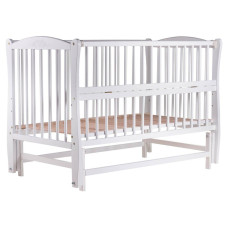 Кровать Babyroom Веселка маятник, откидной бок DVMO-2  бук белый