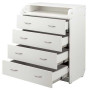 Пеленальный комод Babyroom CMD-04 Big  белый