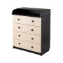 Пеленальный комод Babyroom CMD-04 Big  венге-дуб молочный