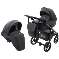Коляска 2 в 1 Bair City ECO 36 черный