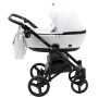 Коляска 2 в 1 Bair City ECO 80 белый
