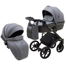 Коляска 2 в 1 Bair Marcel Light BML-06 серый/темно-серый