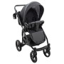 Коляска 2 в 1 Bair City Soft 452 черный