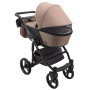 Коляска 2 в 1 Bair City Soft 273 капучіно/чорний