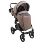Коляска 2 в 1 Bair City Soft 273 капучіно/чорний