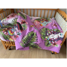 Детское постельное белье в кроватку пони