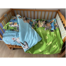 Детское постельное белье в кроватку майнкрафт