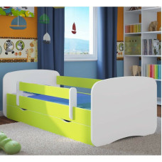 Детская односпальная кровать с бельевыми ящиками