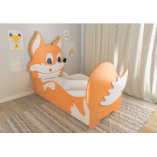Детская односпальная кровать «Лисичка»