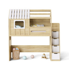 Детская двухъярусная кровать-чердак ИНСТ 7182