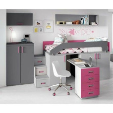 Невысокая детская кровать чердак ДМ 10