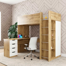 Двухъярусная кровать ДЮП 33 фасады