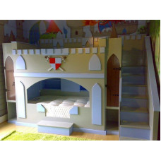 Кровать «Замок» двухъярусная ДК З8