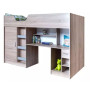 Кровать чердак со столом ДКЧ 195