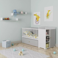 Детская комбо кровать для новорожденных ДКН 02