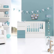 Детская комбо кровать для новорожденных ДКН 04