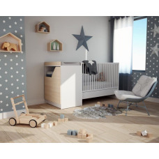 Детская кровать-трансформер для новорожденных ДМ 104