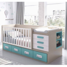 Детская комбо кровать для новорожденных ДМ 500