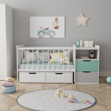 Детская комбо кровать для новорожденных ДМ 514