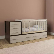 Детская комбо кровать для новорожденных ДМ 518