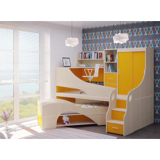 Детская двухъярусная кровать ДМ 55 В