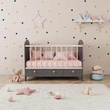 Детская комбо кровать для новорожденных ДМ 609