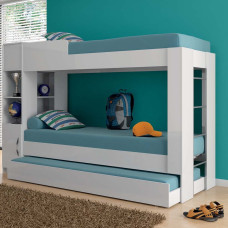 Детская кровать для троих детей выкатная ВКТ 12