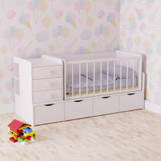 Детская кроватка трансформер 3 в 1 ИНСТ 1991 А