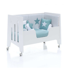 Детская прикроватная кроватка для новорожденного ребенка КЕТ 1710