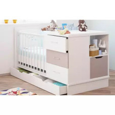 Кроватка для новорожденного ребенка с комодом КНК 01