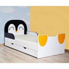 Детская односпальная кровать Пингвинчик ДКП1