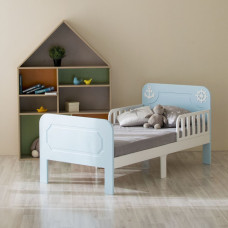 Детская односпальная кровать на ножках