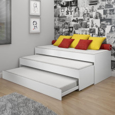 Детская выкатная кровать для троих детей