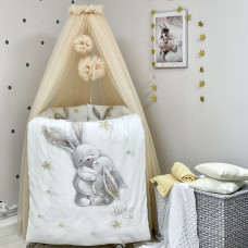 Комплект постельного белья Magic Зайка золото