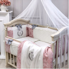 Комплект постельного белья De Lux пыльная роза