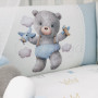Комплект постельного белья Kids toys Мишка голубой