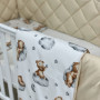 Комплект постельного белья Baby Mix Тедди бежевый