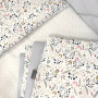 Комплект постельного белья Baby Mix Скандинавские бутоны