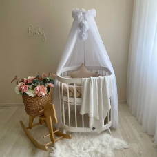 Балдахин Софт белый