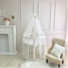 Балдахин Bellissimo молочный