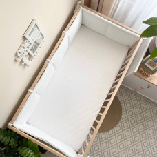 Фенс-бортик Stars белый вафля