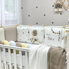 Бортики Арт Дизайн Мишка + простыня стандарт/овал